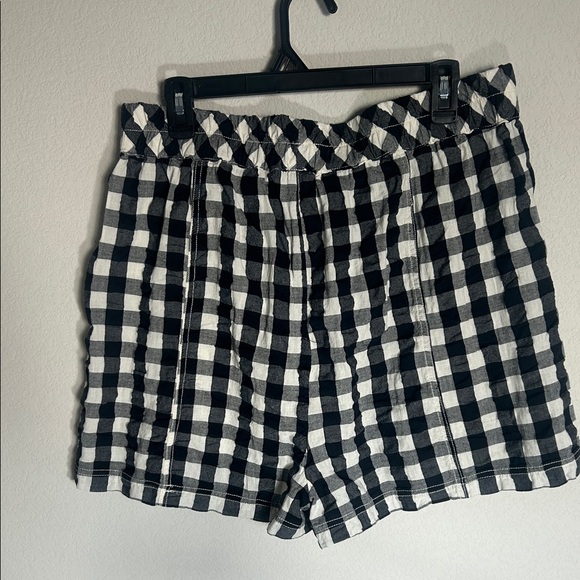 Free People Get Free Seersucker Pull-On Shorts - Picture 3 of 4